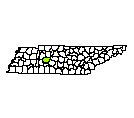 Map of Hickman County