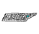 Map of Knox County