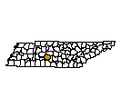 Map of Maury County