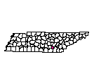 Map of Sequatchie County