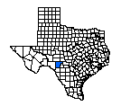 Map of Edwards County