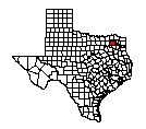 Map of Hopkins County