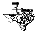 Map of Hunt County