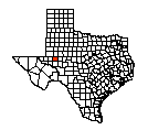 Map of Midland County