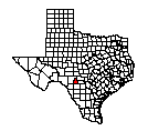 Map of Real County