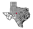 Map of Runnels County