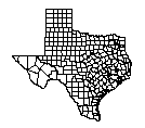 Map of San Jacinto County
