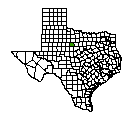 Map of Shackelford County