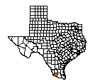 Map of Starr County