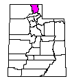 Map of Cache County