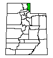 Map of Rich County