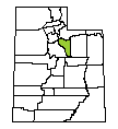 Map of Wasatch County