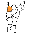 Map of Chittenden County