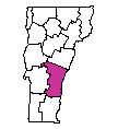 Map of Windsor County