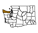 Map of Clallam County