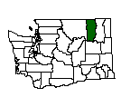 Map of Ferry County
