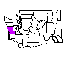 Map of Grays Harbor County