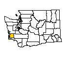 Map of Pacific County