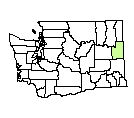 Map of Spokane County