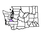 Map of Thurston County