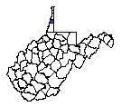 Map of Ohio County