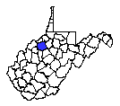 Map of Ritchie County