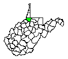 Map of Wetzel County