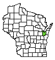 Map of Brown County