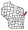 Map of Door County