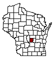 Map of Marquette County