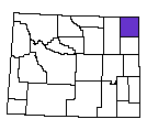 Map of Crook County