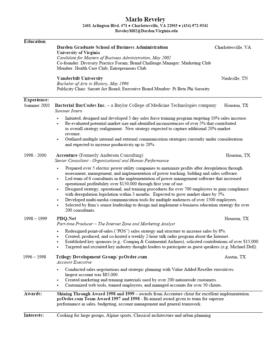 Email resume tips